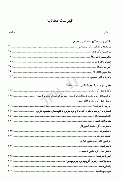 تست‌های کنکور کارشناسی ارشد و دکتری میکروب شناسی