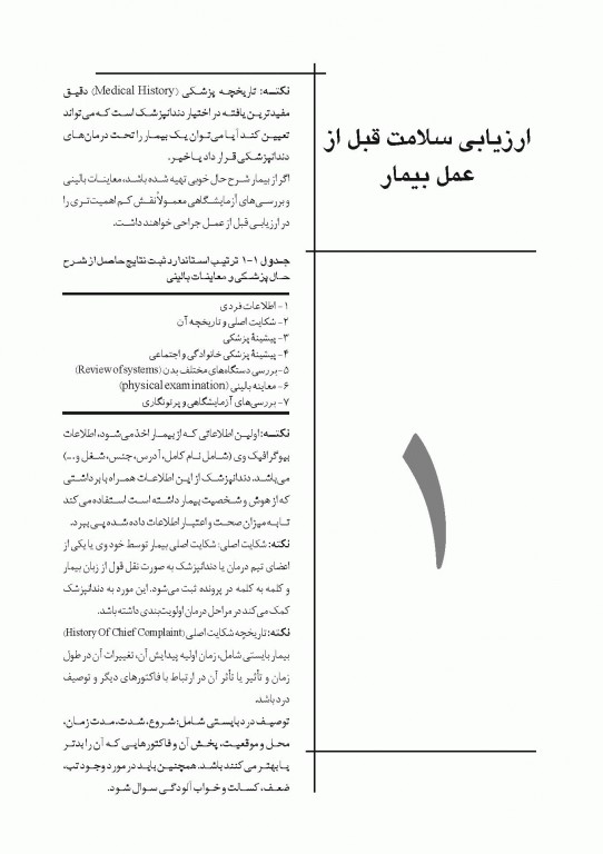 چکیده مراجع دندانپزشکی CDR جراحی نوین دهان فک و صورت پیترسون هاپ 2019