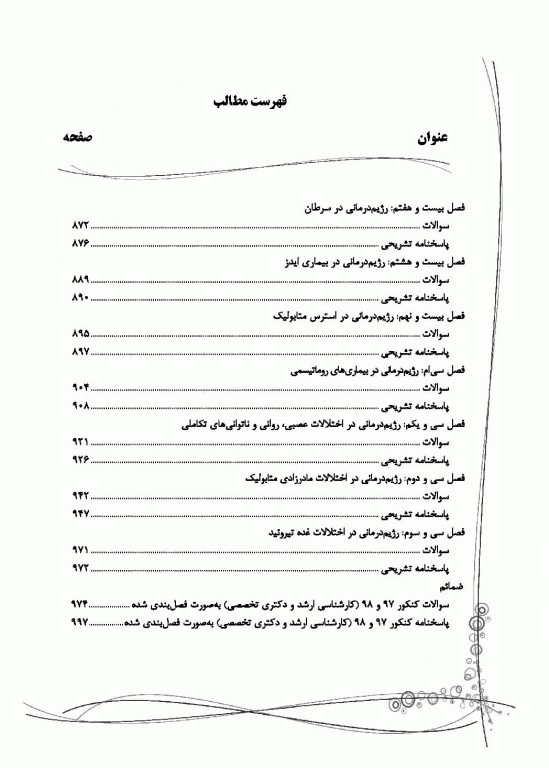بانک سوالات IQB تغذیه به همراه پاسخنامه تشریحی