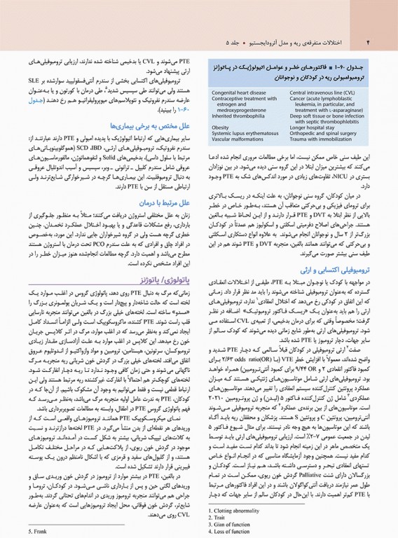 بیماری‌های ریوی کودکان کندیگ 2019 جلد5 اختلالات متفرقه‌ی ریه مدل آئرودایجستیو