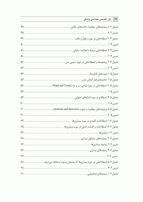 زبان تخصصی مهندسی پزشکی