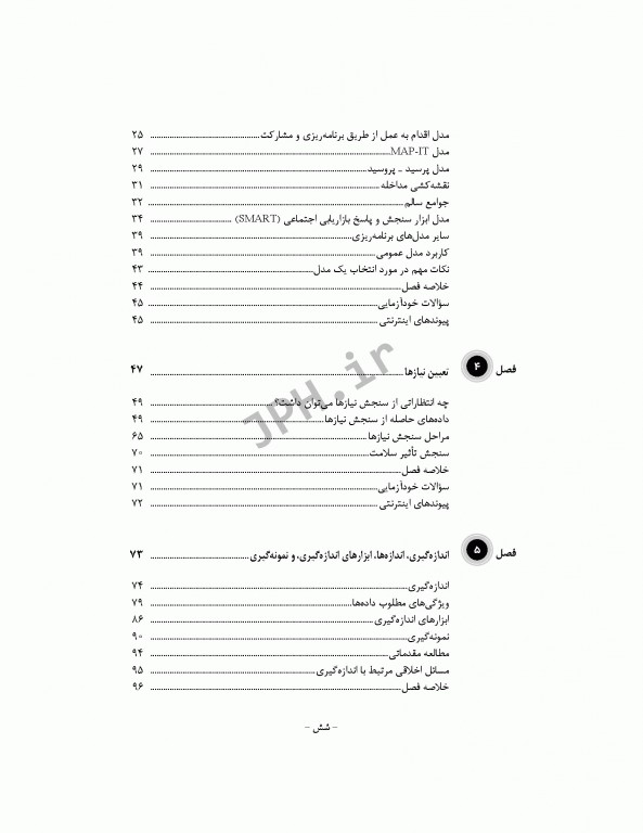 مبانی برنامه ریزی، اجرا، و ارزشیابی برنامه‌های ارتقاء سلامت