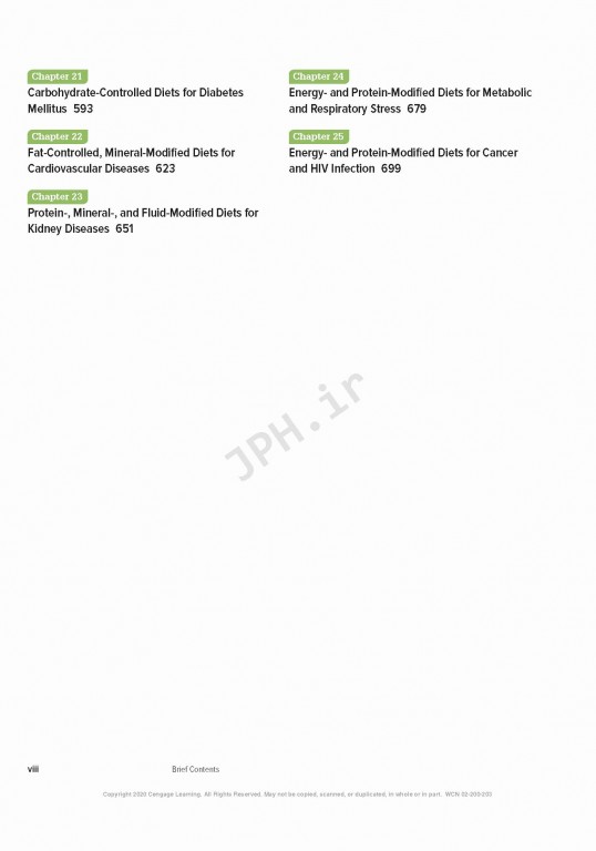 تغذیه و رژیم درمانی 2020 | Nutrition and Diet Therapy