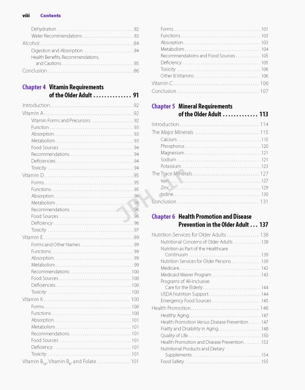 تغذیه برای بزرگسالان ویراست سوم 2020 | Nutrition for the Older Adult