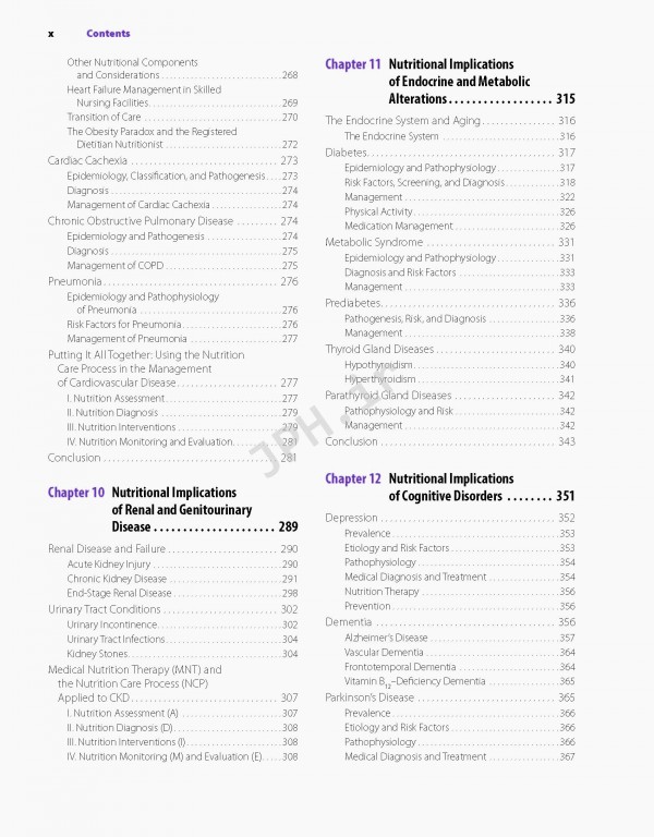تغذیه برای بزرگسالان ویراست سوم 2020 | Nutrition for the Older Adult