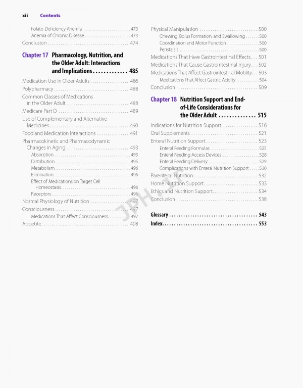 تغذیه برای بزرگسالان ویراست سوم 2020 | Nutrition for the Older Adult