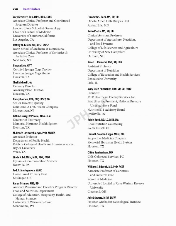 تغذیه برای بزرگسالان ویراست سوم 2020 | Nutrition for the Older Adult