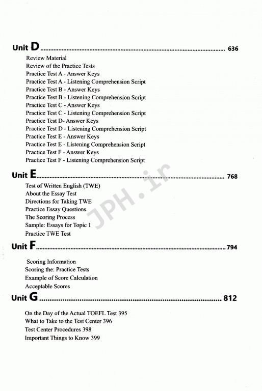 تست‌های آماده‌سازی تافل کیت همراه با راهنمای فارسی