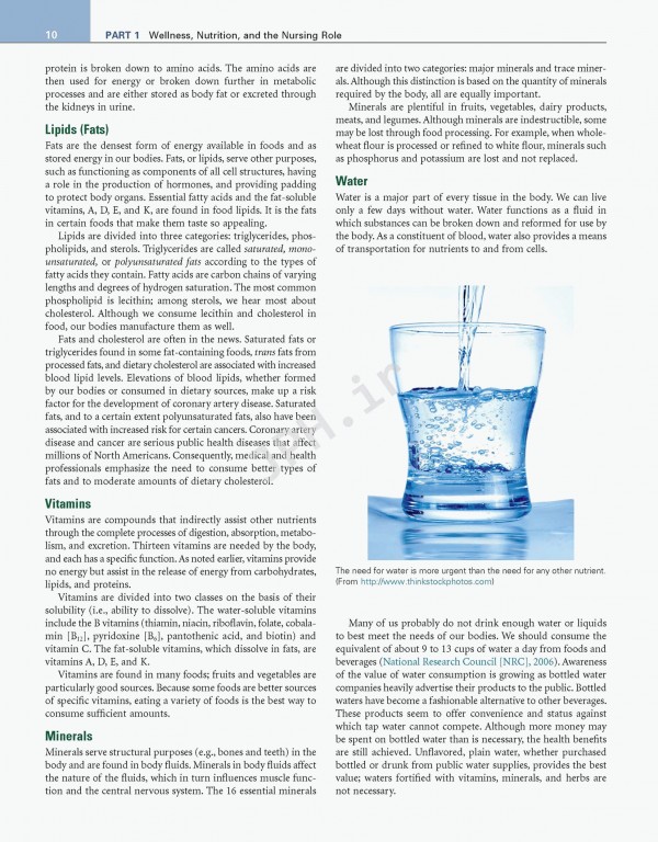 مبانی تغذیه‌ و کاربردهای بالینی: رویکرد پرستاری | Nutritional Foundations and Clinical Applications 2020