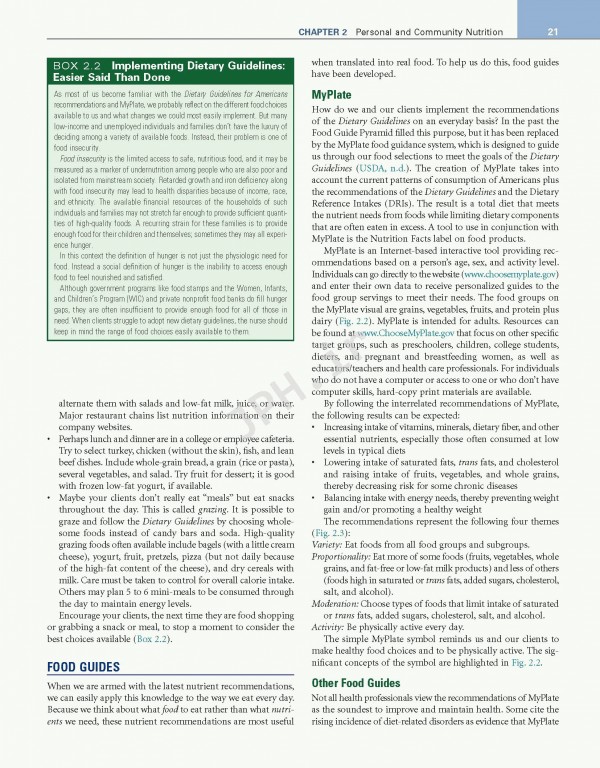 مبانی تغذیه‌ و کاربردهای بالینی: رویکرد پرستاری | Nutritional Foundations and Clinical Applications 2020