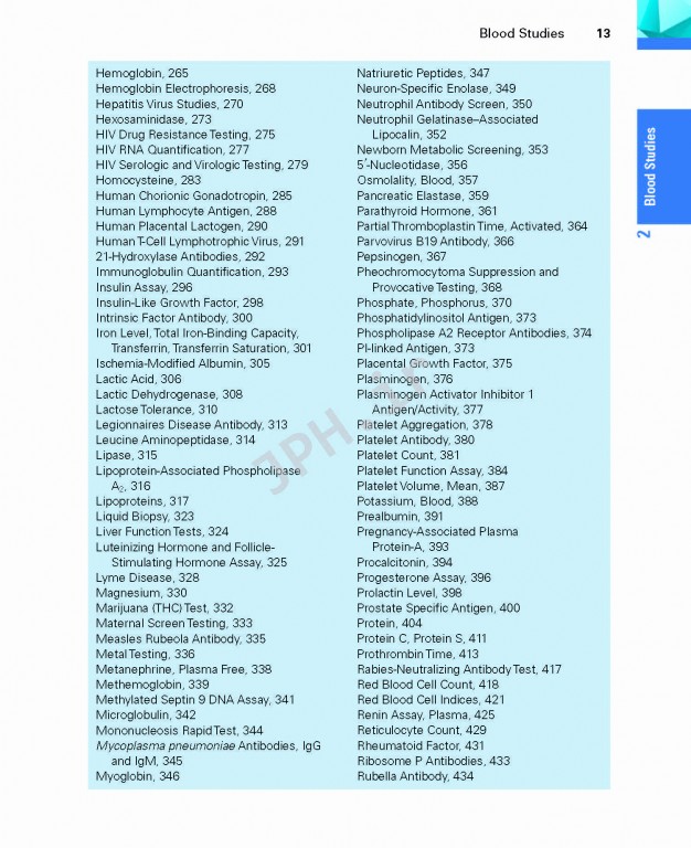 راهنمای تشخیص تست‌های آزمایشگاهی پاگانا 2022 | Mosby’s Manual of Diagnostic and Laboratory Tests