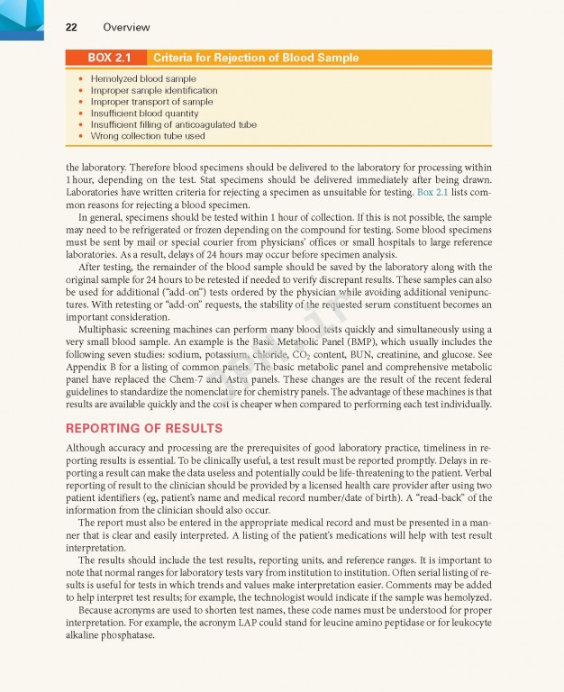 راهنمای تشخیص تست‌های آزمایشگاهی پاگانا 2022 | Mosby’s Manual of Diagnostic and Laboratory Tests