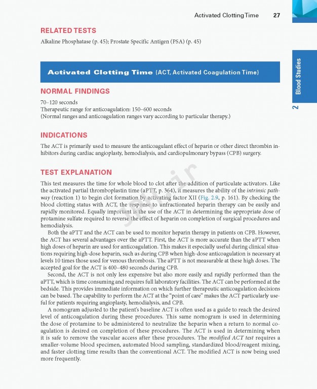 راهنمای تشخیص تست‌های آزمایشگاهی پاگانا 2022 | Mosby’s Manual of Diagnostic and Laboratory Tests