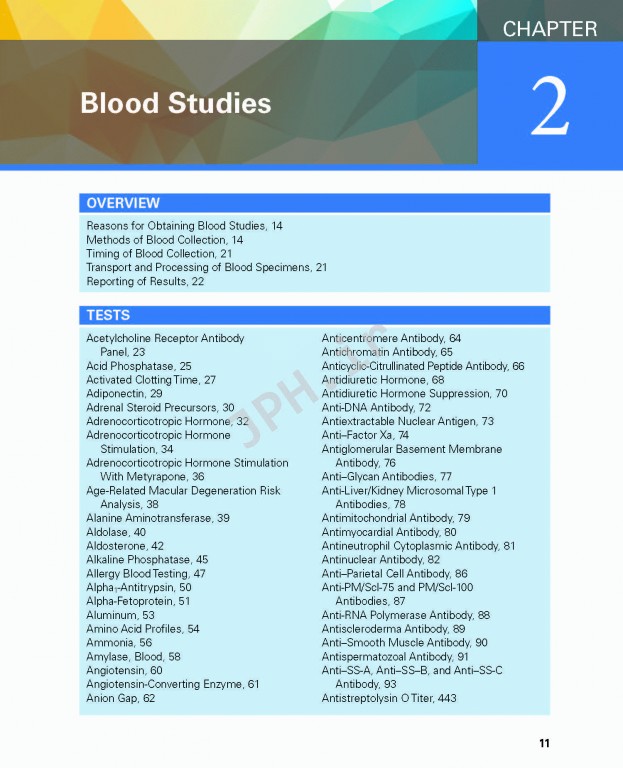 راهنمای تشخیص تست‌های آزمایشگاهی پاگانا 2022 | Mosby’s Manual of Diagnostic and Laboratory Tests