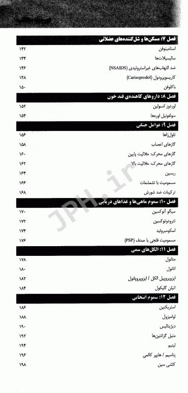 سم‌شناسی بالینی و مسمومیت‌ها تشخیص و درمان
