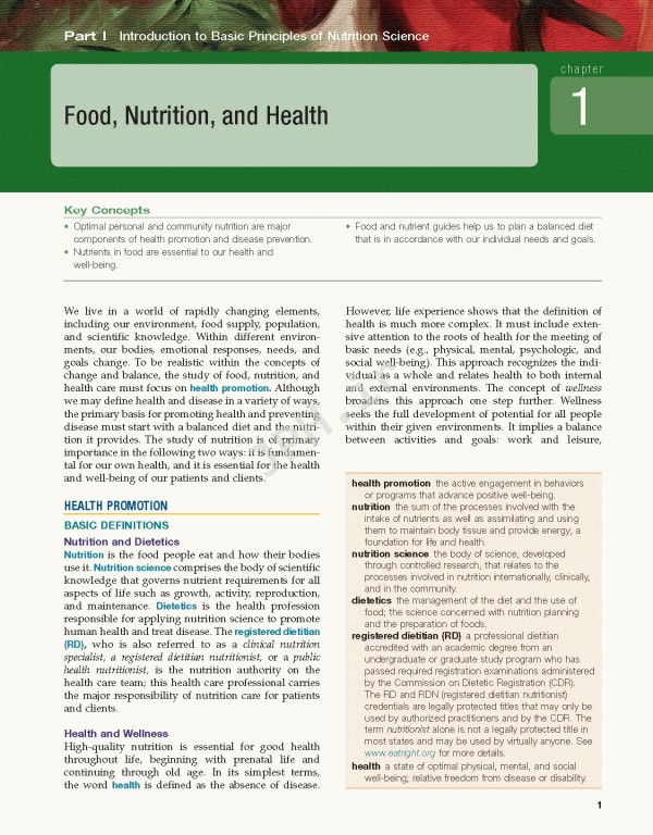 اصول تغذیه و رژیم درمانی ویلیامز 2017 | Williams' Basic Nutrition & Diet Therapy