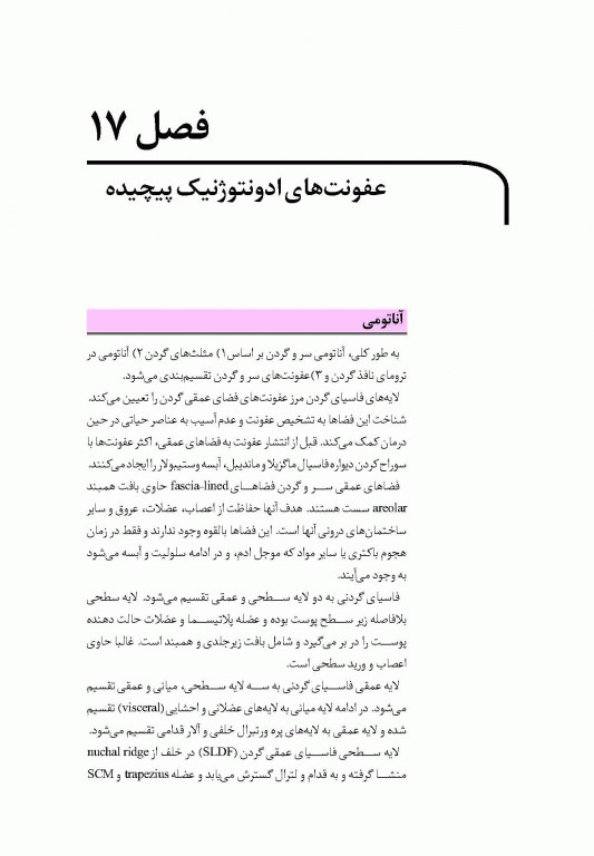 خلاصه کتاب Book Brief جراحی نوین فک و صورت پیترسون 2019