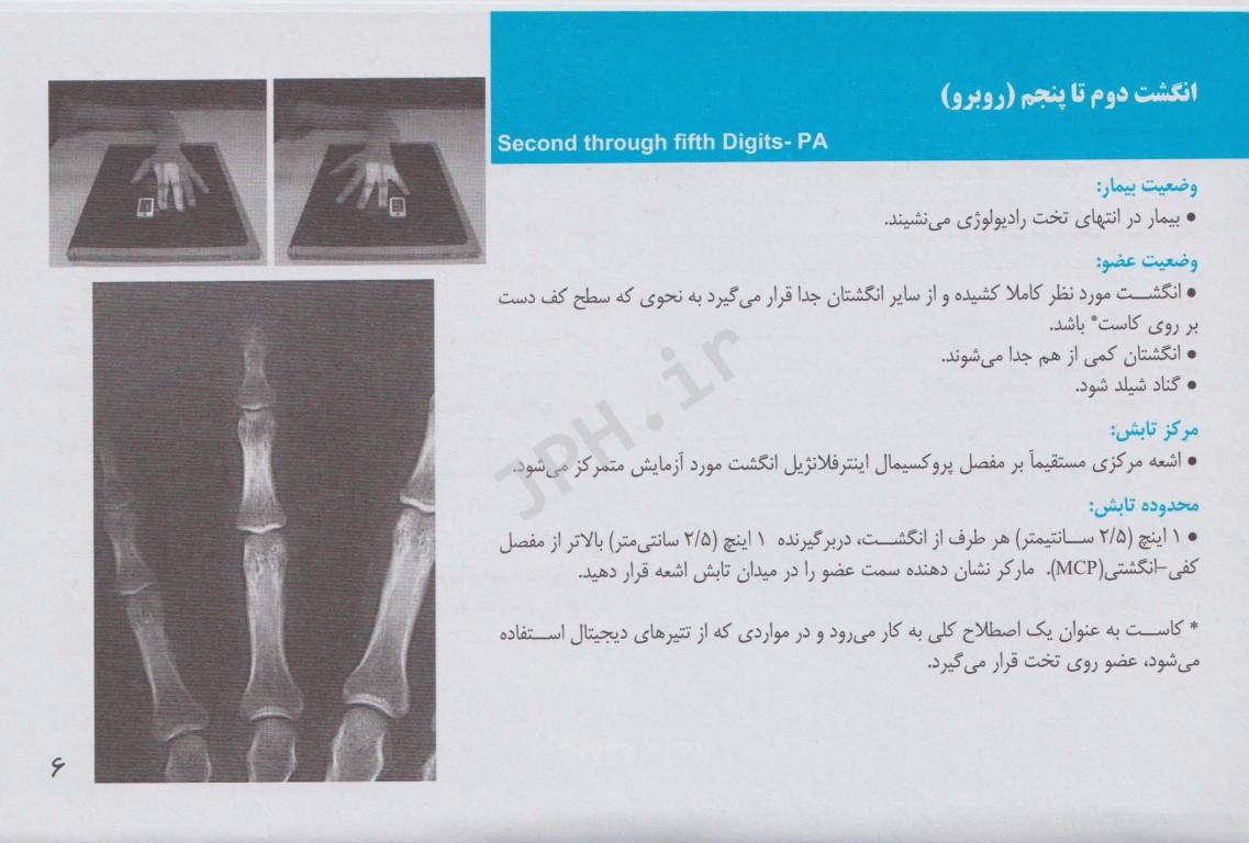 راهنمای جیبی تکنیک‌های رادیوگرافی مریل 2019 ترجمه فضل الله تورچیان