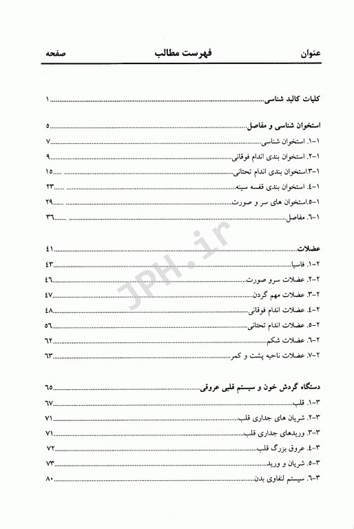 آناتومی در مهندسی پزشکی جهاد دانشگاهی