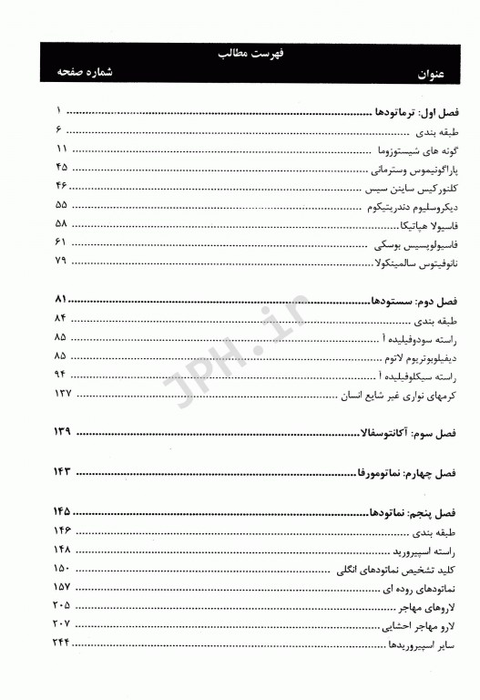 کرم شناسی پزشکی مولر
