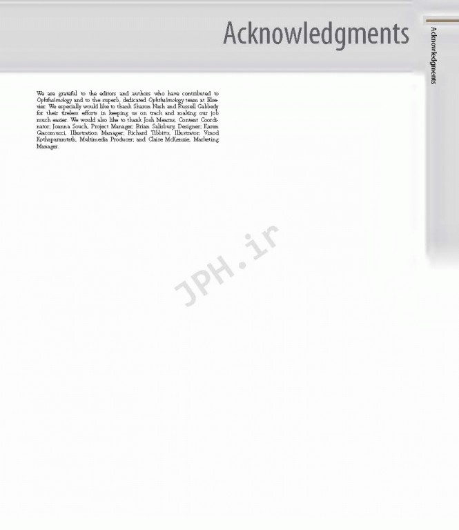 چشم پزشکی یانوف ویراست پنجم | Ophthalmology 2019