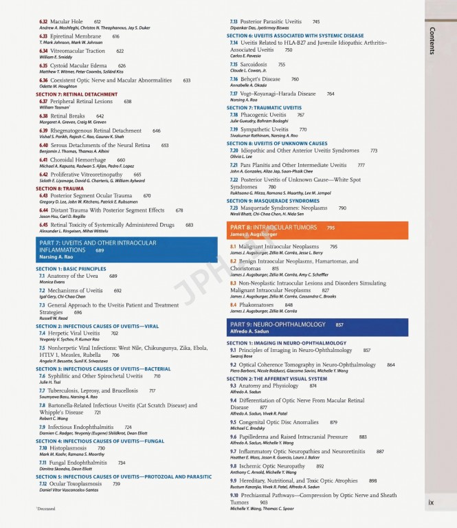 چشم پزشکی یانوف ویراست پنجم | Ophthalmology 2019
