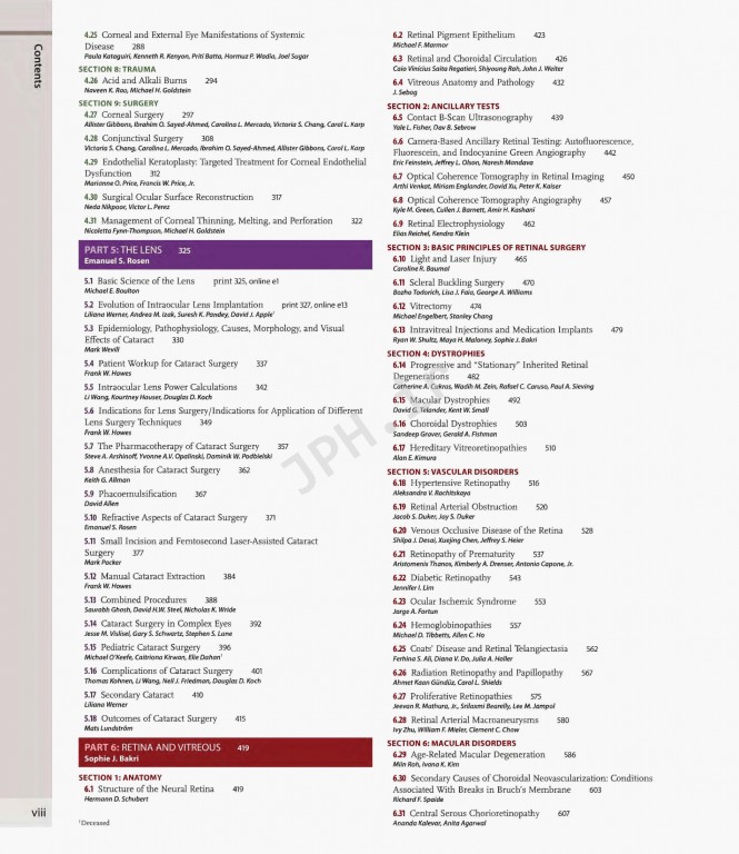 چشم پزشکی یانوف ویراست پنجم | Ophthalmology 2019