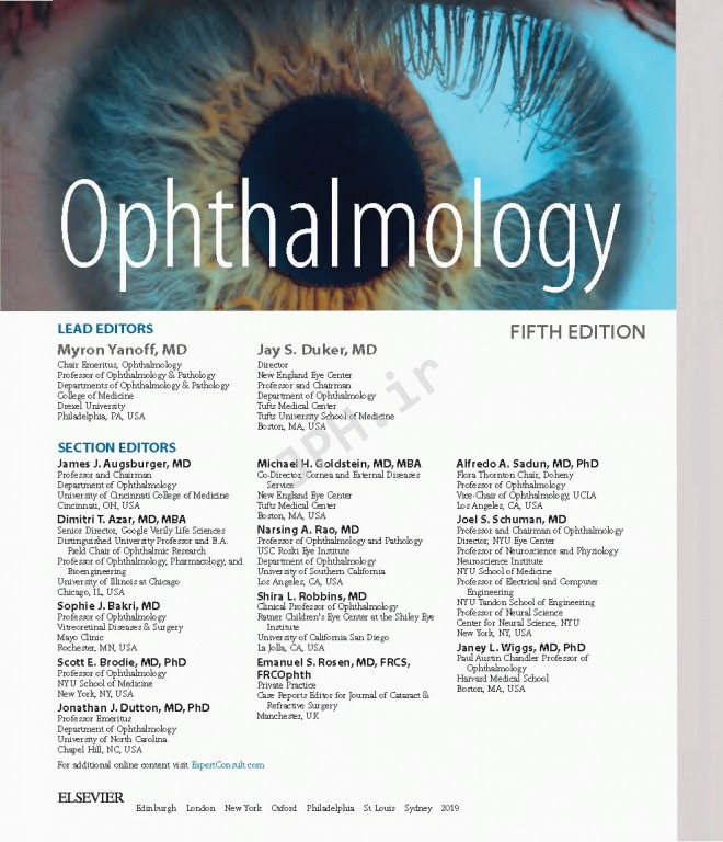 چشم پزشکی یانوف ویراست پنجم | Ophthalmology 2019