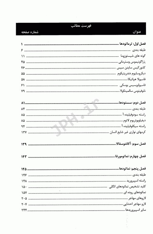 کرم شناسی پزشکی مولر