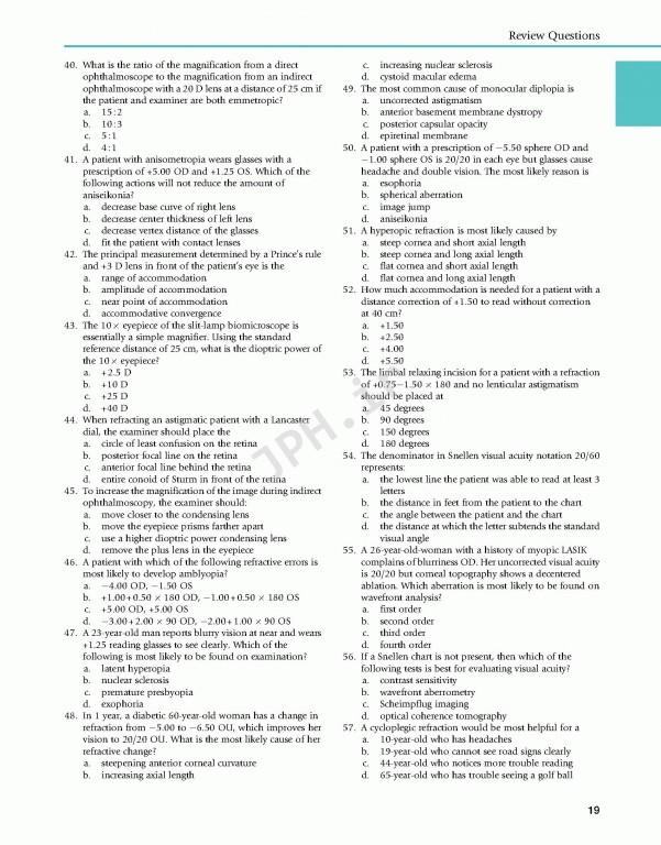 بررسی چشم پزشکی ویرایش سوم 2017 | Review of Ophthalmology