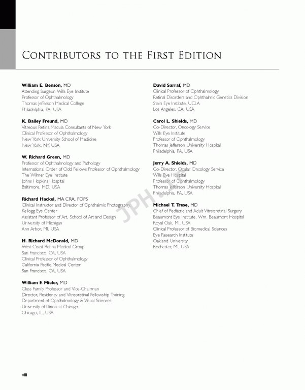 اطلس شبکیه چشم ویراست دوم | The Retinal Atlas