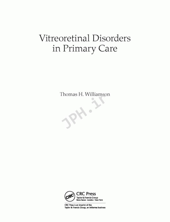 اختلالات زجاجیه شبکیه در مراقبت‌های اولیه | Vitreoretinal Disorders in Primary Care
