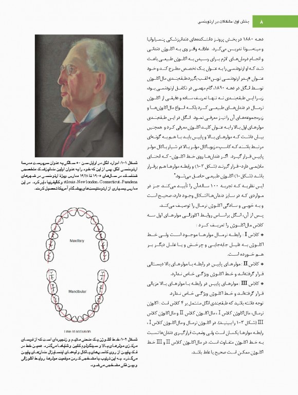 ارتودنسی معاصر پروفیت 2019 جلد1 تک رنگ شایان نمودار