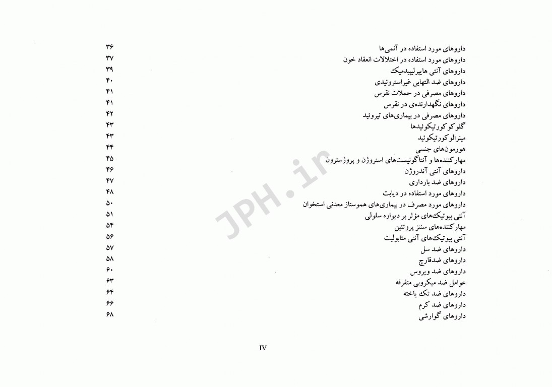 راهنمای کاربرد بالینی داروها در یک نگاه