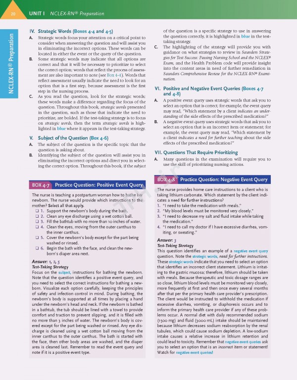 مرور پرسش و پاسخ ساندرز برای آزمون RN ویرایش نهم 2024 | Saunders Q & A Review for the NCLEX-RN® Examination