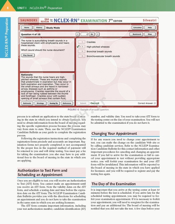 مرور پرسش و پاسخ ساندرز برای آزمون RN ویرایش نهم 2024 | Saunders Q & A Review for the NCLEX-RN® Examination