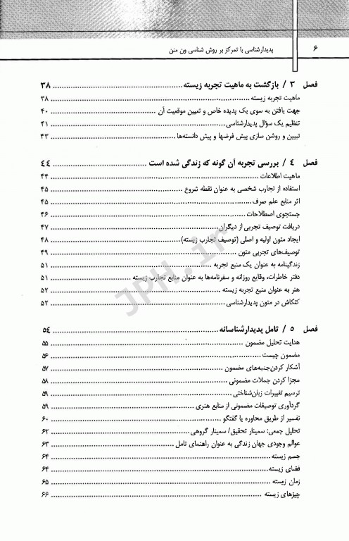 پدیدارشناسی با تمرکز بر روش‌شناسی ون منن