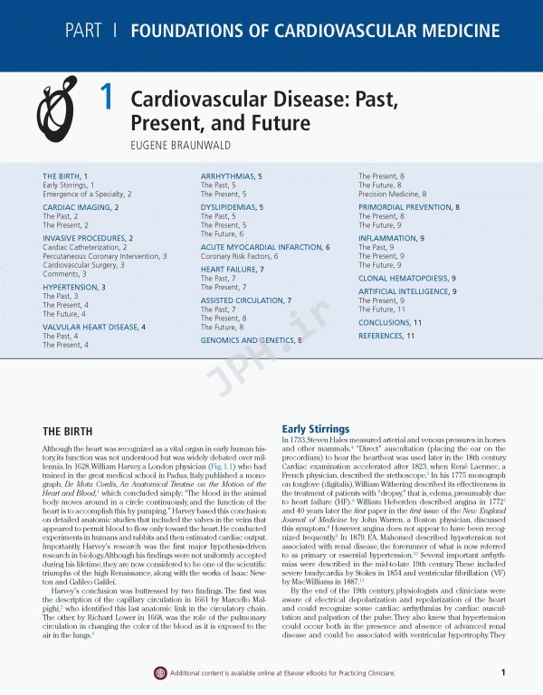 بیماری‌های قلبی برانوالد 2022 | Braunwald’s Heart Disease