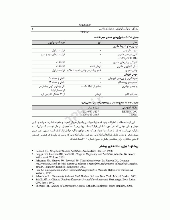 پروتکل‌های بارداری‌های پرخطر 2015