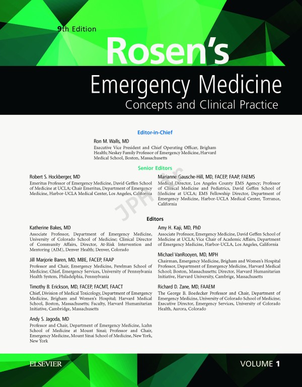 Rosens Emergency Medicine 2018 | طب اورژانس