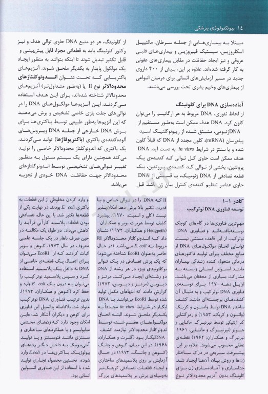 بیوتکنولوژی پزشکی برنارد گلیک (تک رنگ)