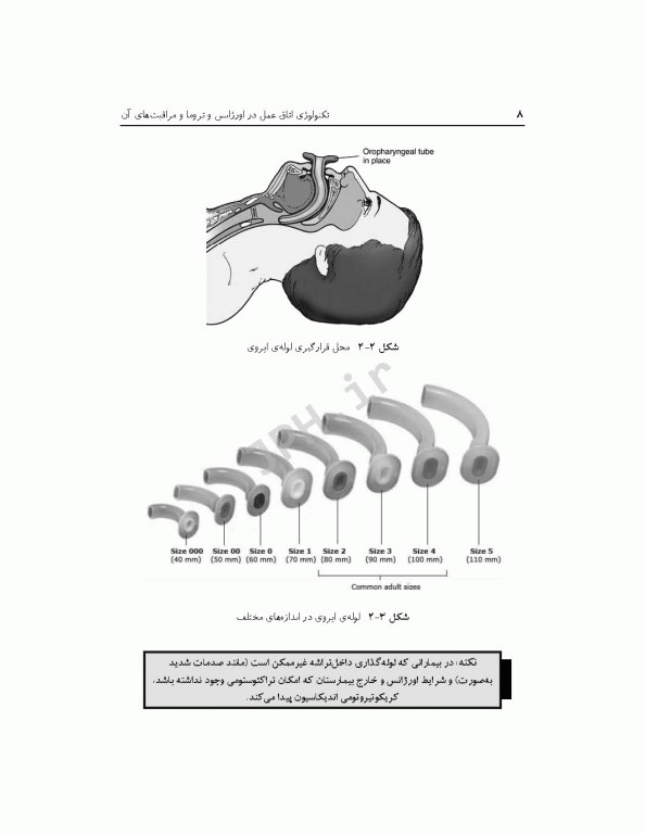 تکنولوژی اتاق عمل در اورژانس، تروما و مراقبت‌های آن