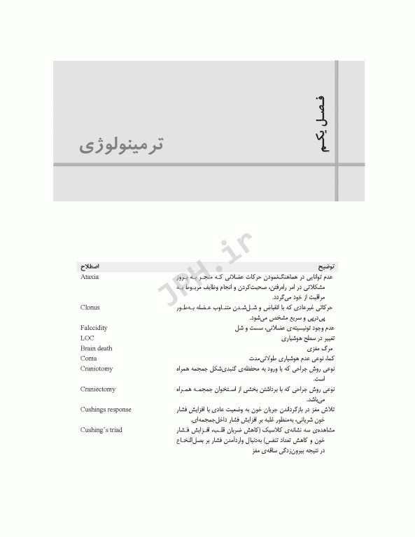 تکنولوژی اتاق عمل در اورژانس، تروما و مراقبت‌های آن