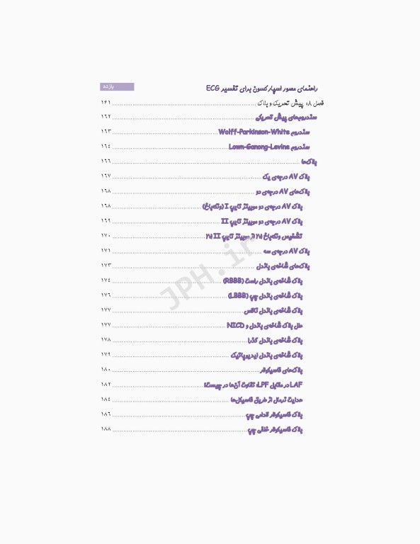 راهنمای مصور اسپارکسون برای تفسیر ECG