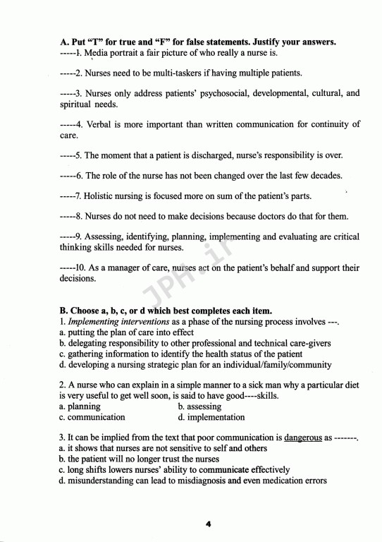 انگلیسی تخصصی پرستاری دانشگاه علوم پزشکی شیراز | English For The Students Of Nursing