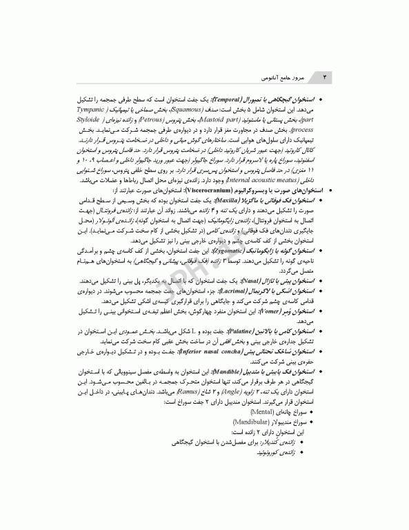 مرور جامع DRS آناتومی دکتر گلچینی