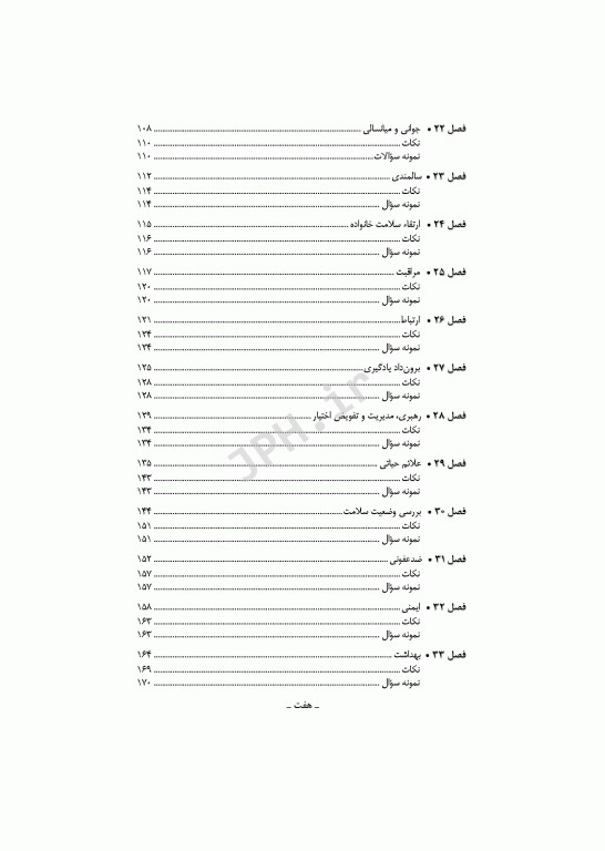 مرور سریع QRS اصول و مبانی مراقبت‌های پرستاری