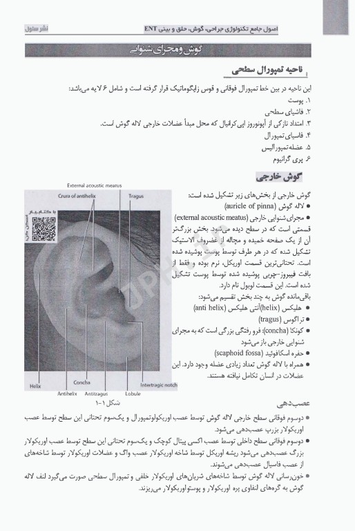 اصول جامع تکنولوژی جراحیENT گوش و حلق و بینی