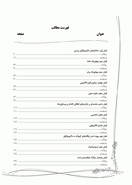 بانک سوالات IQB بیوفیزیک همراه با پاسخنامه تشریحی