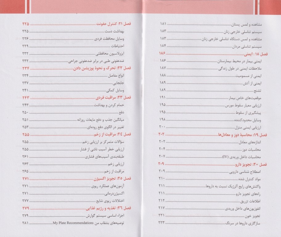 دستنامه بالینی اصول پرستاری پوتر و پری 2020 دکتر میترا زندی